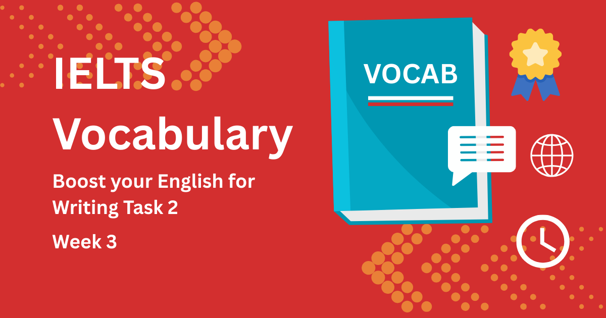 📘 Unlocking Band 8+: 30 Impactful IELTS Academic Words by Topic (Set 3)